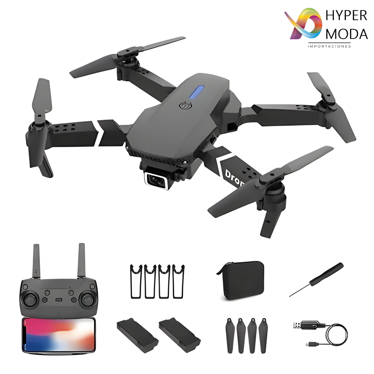 Drone Inteligente 4K Ultra Pro Max Captura tus aventuras desde el cielo